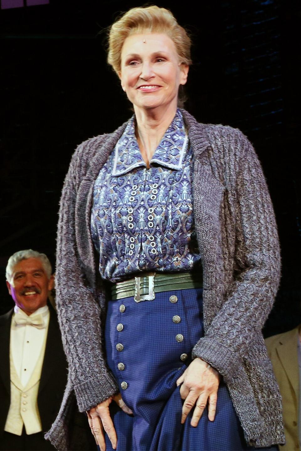 NEW YORK, NEW YORK - APRIL 24: Jane Lynch as "Rosie Brice" during the opening night curtain call for the musical "Funny Girl" on Broadway at The August Wilson Theatre on April 24, 2022 in New York City. (Photo by Bruce Glikas/WireImage)