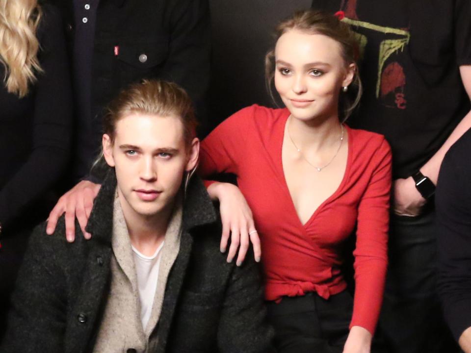 Austin Butler and Lily-Rose Depp The Hollywood Reporter 2016 Sundance Studio At Rock & Reilly's on January 24, 2016 in Park City, Utah.