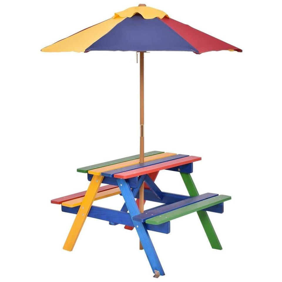 8) Costzon Kids Picnic Table Set