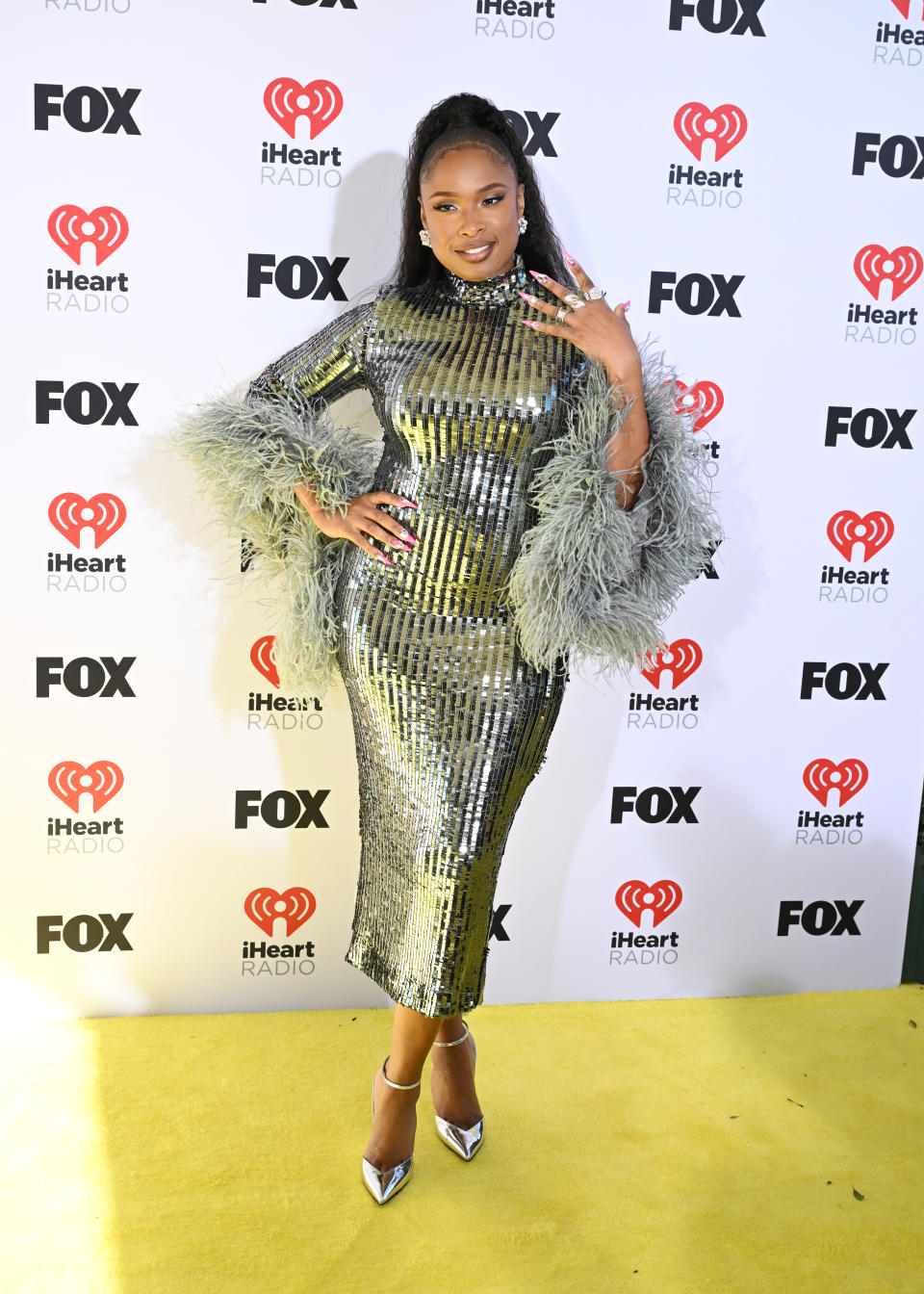 Jennifer Hudson at the 2024 iHeartRadio Music Awards held at the Dolby Theatre on April 1, 2024 in Los Angeles, California.