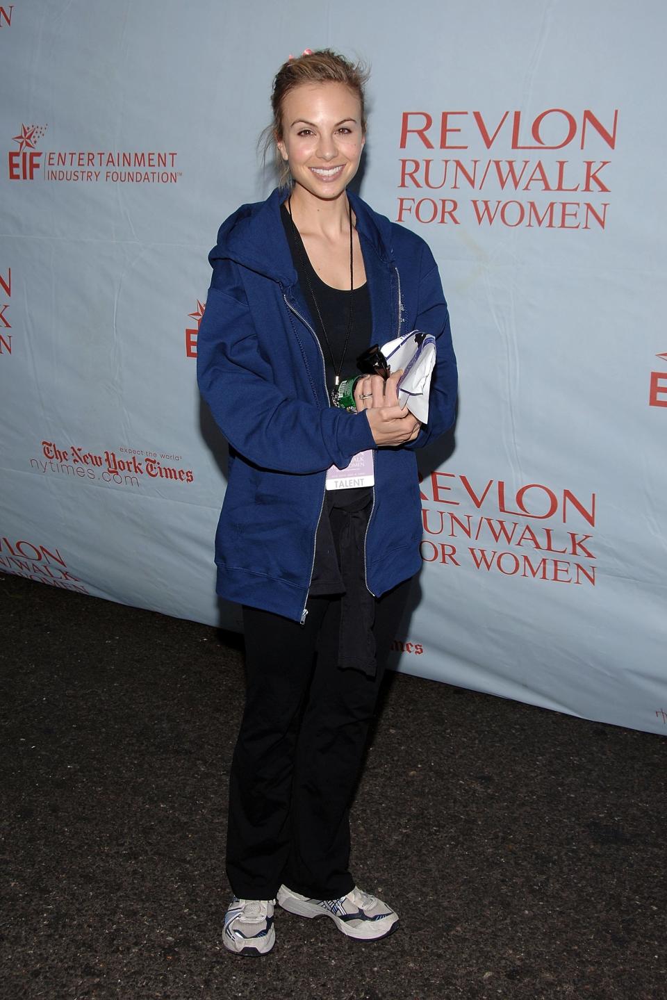 NEW YORK - MAY 6: The View's Elisabeth Hasselbeck attends the Entertainment Industry Foundation's 9th Annual Revlon Run/Walk for Women on May 6, 2006 in New York City. (Photo by Andrew H. Walker/Getty Images)