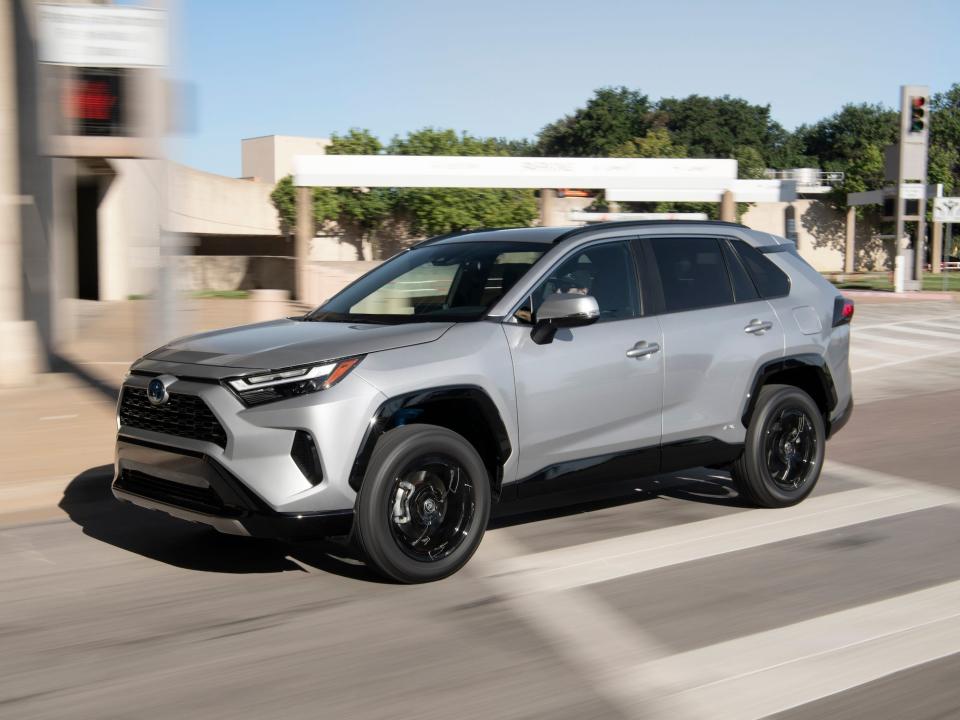 The 2022 Toyota RAV4 Hybrid.