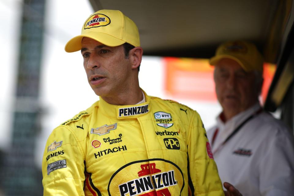 Now: Helio Castroneves