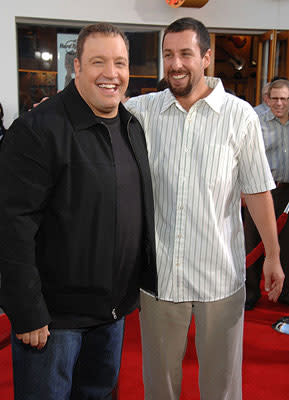 Adam Sandler and Kevin James at the premiere of Universal Pictures' I Now Pronounce You Chuck & Larry