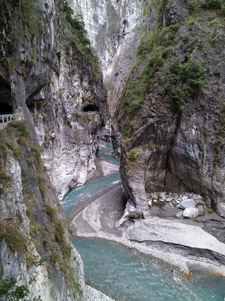 太魯閣峽谷。（中華旅行社提供）