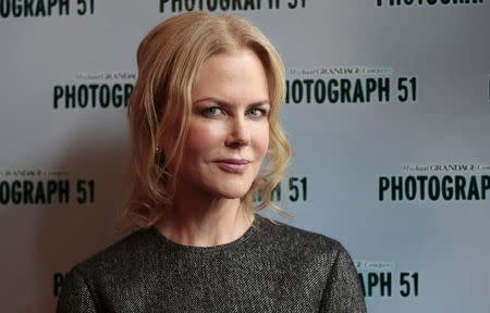 Photograph 51 cast member Nicole Kidman poses for a photograph at the Noel Coward Theatre in London, Britain September 7, 2015. REUTERS/Suzanne Plunkett