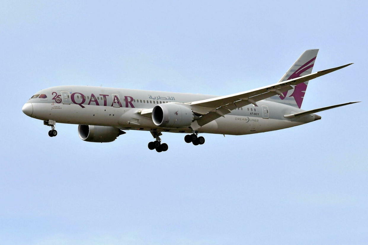 « Le vol QR107 de Qatar Airways a atterri en toute sécurité comme prévu à l'aéroport de Dublin peu avant 13 heures (heure locale) ce dimanche », a communiqué l'aéroport de Dublin.  - Credit:Massimo Insabato/Shutterstock/SIPA / SIPA / Massimo Insabato//SIPA