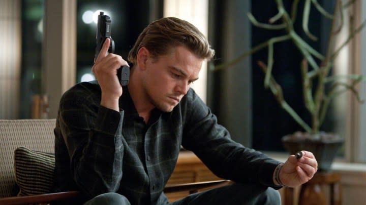 Leonardo DiCaprio in Inception.