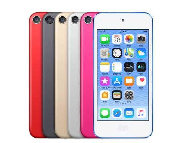 蘋果推出最新款iPod touch。(翻攝蘋果官網)