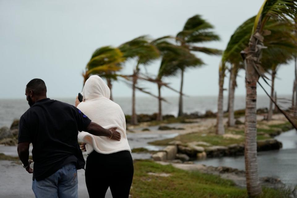 Communities in eastern coastal areas may experience dangerous conditions including high winds, heavy rain and flooding (AP)