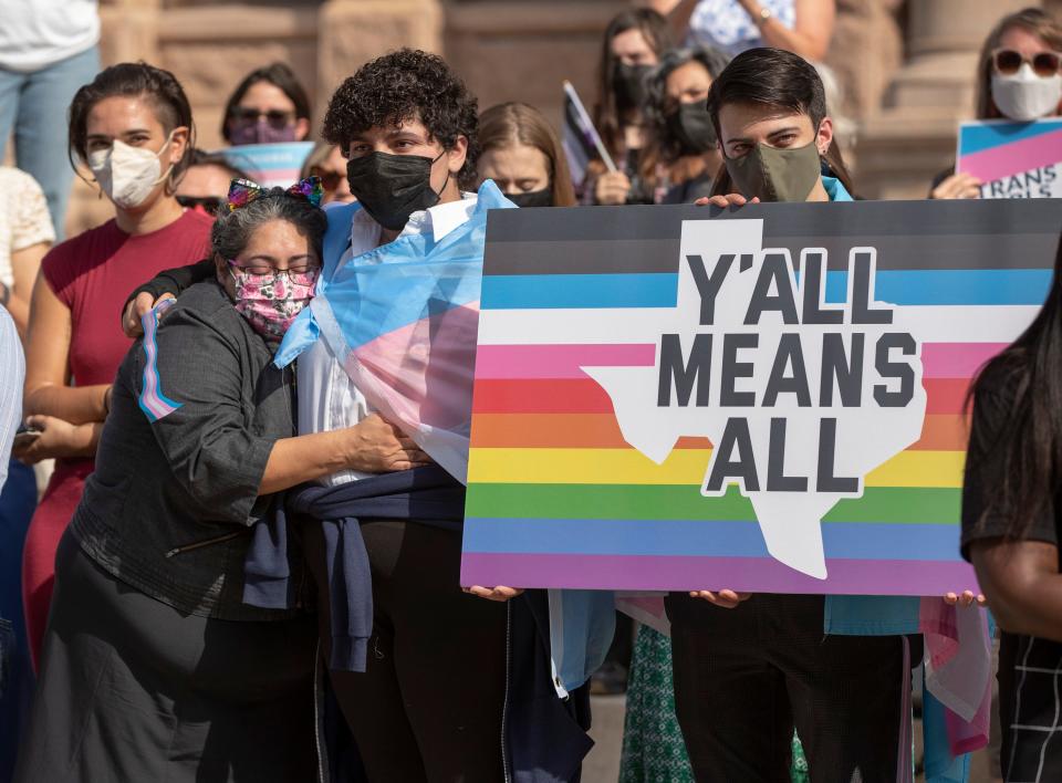 In October 2021, Texas Gov. Greg Abbott signed into law a bill that will restrict transgender students' participation in school sports.