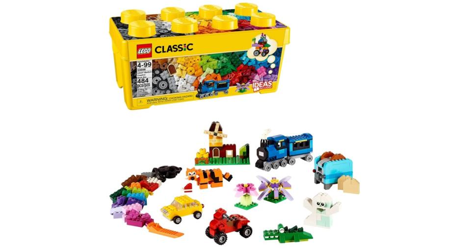 Set de Construcción de LEGO CLASSIC (484 piezas) / Imagen: Amazon.com.mx