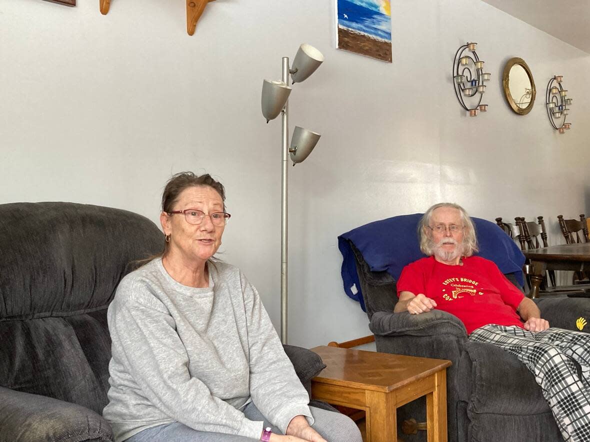 Frances and Russ Kellogg have been married for 34 years. Russ is now his wife's caregiver, after she was diagnosed with Alzheimer's disease. (Mariam Mesbah/CBC - image credit)