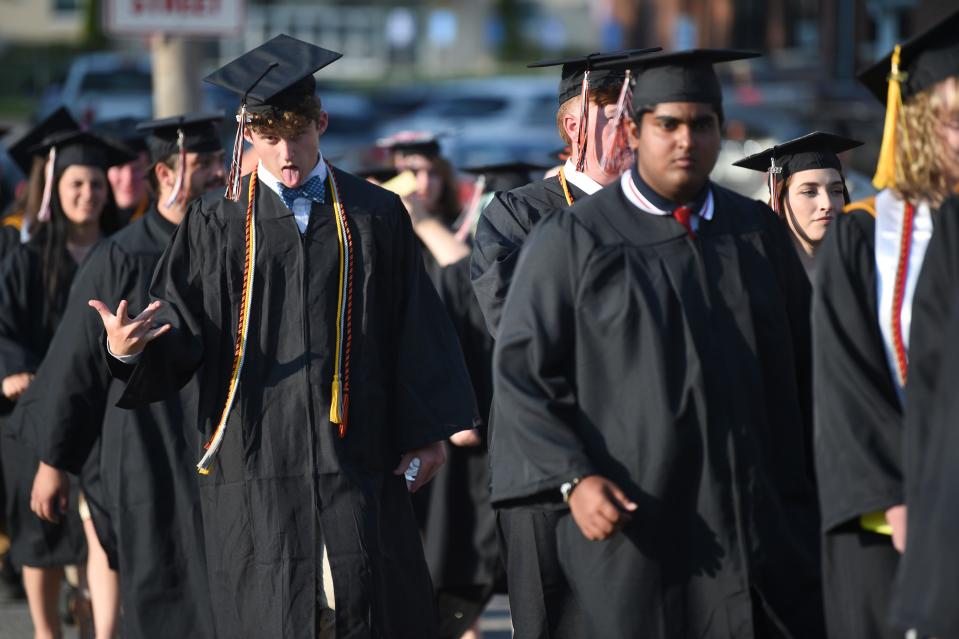 Scenes from Clinton High School's Class of 2022 graduation ceremony in Clinton, Tenn. on Friday, May 20, 2022.