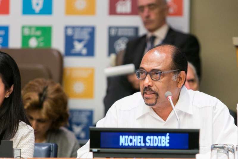 UNAIDS署長席迪貝（Michel Sidibé）。(UNAIDS)