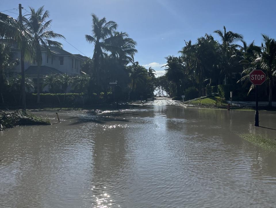 Naples, Florida, neighborhood hit by Hurricane Ian