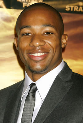 Arlen Escarpeta at the Hollywood premiere of Warner Bros. Pictures' We Are Marshall