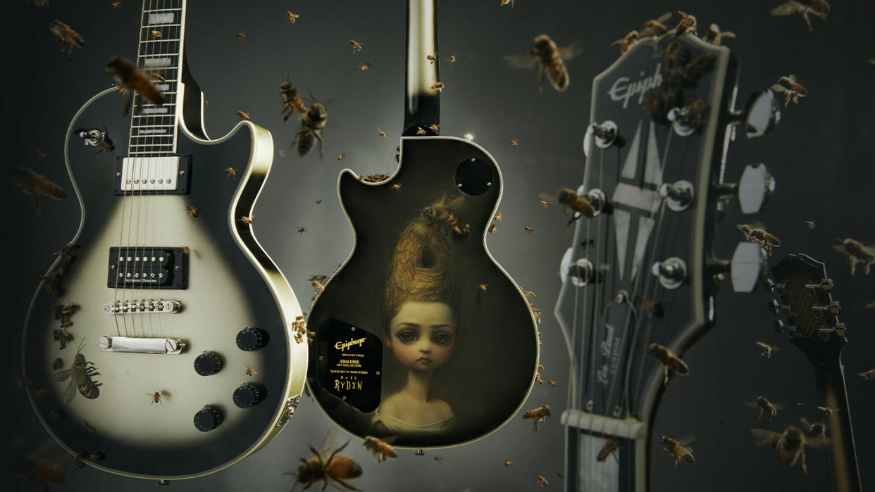  Epiphone Adam Jones Custom Art Collection Queen Bee. 