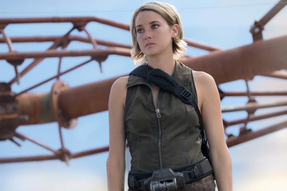 Shailene Woodley in 'The Divergent Saga: Allegiant'