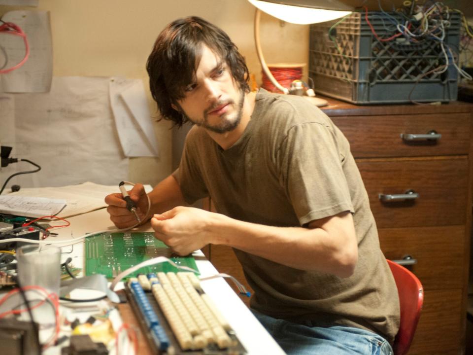 Ashton Kutcher as Steve Jobs in 'Jobs' (2013)