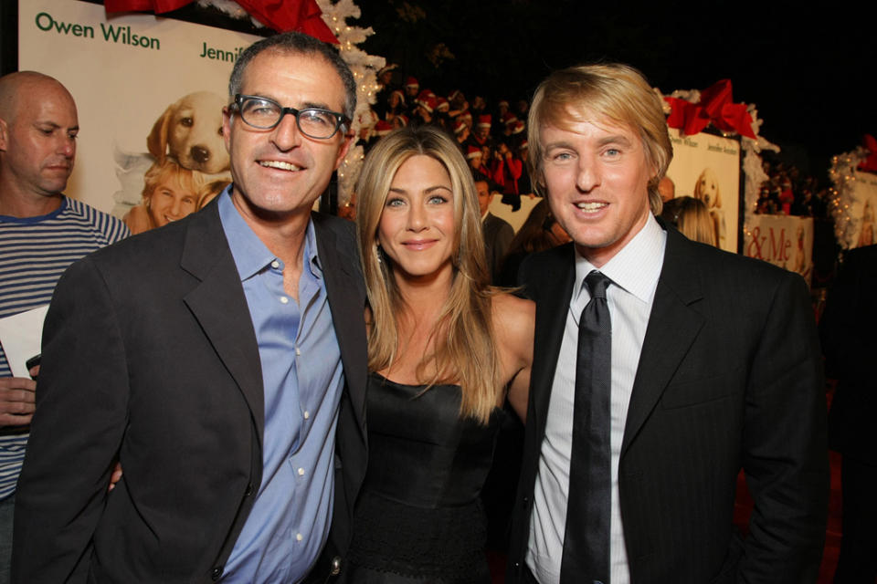 Marley and Me LA Premiere 2008 David Frankel Jennifer Aniston Owen Wilson