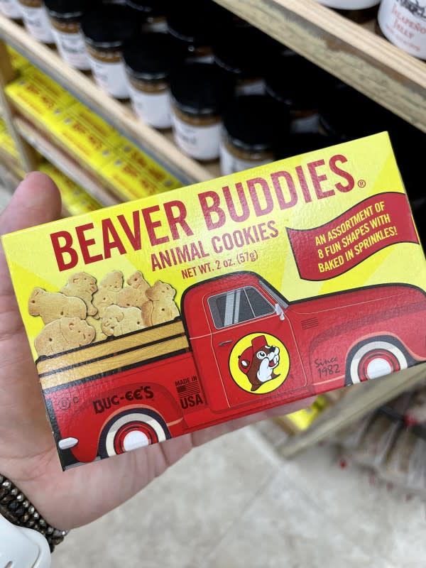 Buc-ee's Beaver Buddies animal cookies<p>Krista Marshall</p>