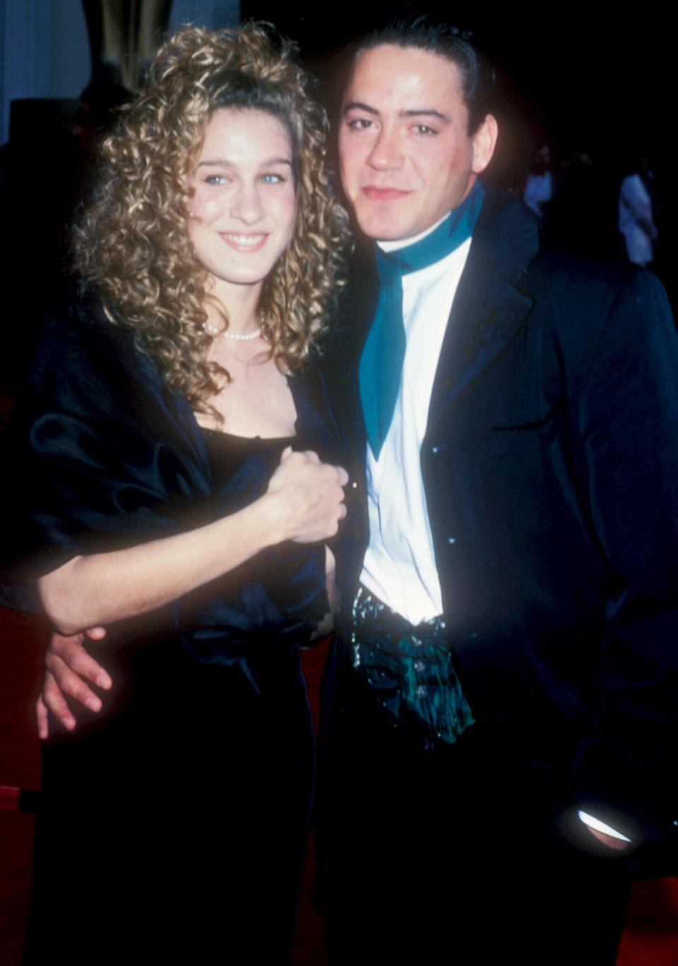 Parker and Downey Jr. dated for seven years after meeting on their 1984 film <i>Firstborn.</i> The relationship had a lasting effect on the actress, who in 2016 <a href="http://celebritybabies.people.com/2016/10/13/sarah-jessica-parker-robert-down-jr-taught-parenting-skills/" rel="nofollow noopener" target="_blank" data-ylk="slk:told PEOPLE;elm:context_link;itc:0;sec:content-canvas" class="link ">told PEOPLE</a>, "It taught me how to love … And what's the difference between loving and taking care of people and what's necessary, and what grown-ups should and shouldn't do for one another." Parker even said that Downey Jr., who struggled with substance abuse during their time together, helped prepare her for parenthood: "Maybe it taught me a little bit about being a parent too, because the things that I ended up caring about, and the way I cared for Downey, were things that might be more suitable for a parent at a certain point."