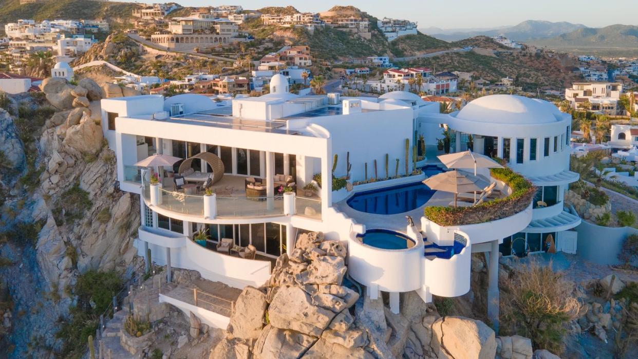 cabo san lucas casa acantilado