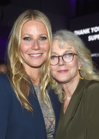 <p>Jamie McCarthy/Getty Images for Michael Kors</p> Gwyneth Paltrow, Blythe Danner