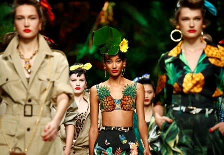 Dolce & Gabbana Spring/Summer 2020 collection during fashion week in Milan