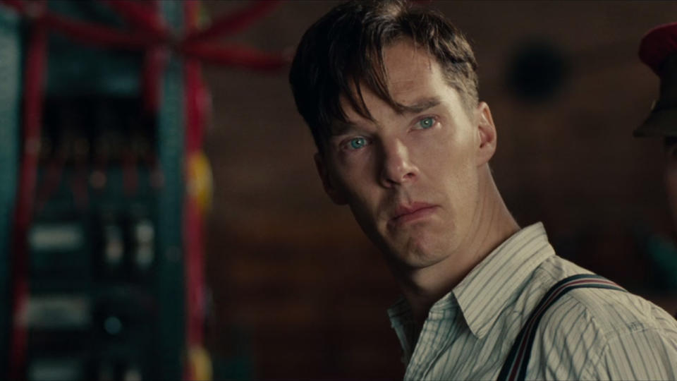 Benedict Cumberbatch in The Imitation Game