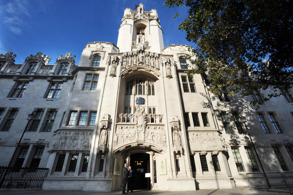  Supreme Court - Mrs Owens lost her fight at the Supreme Court, with five justices ruling she has to stay married to her husband of 40 years (Picture: PA)