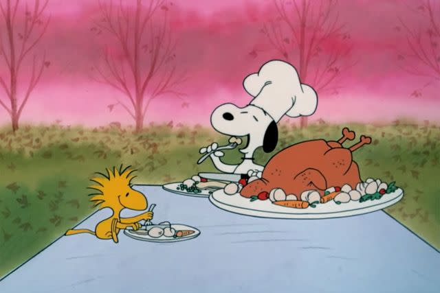 <p>CBS</p> 'A Charlie Brown Thanksgiving'.