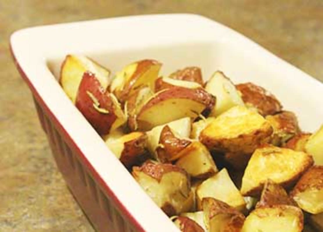 <p>Simple Italian Cooking</p><p>These roasted red potatoes with rosemary are going to be a favorite in your family.</p><p><strong>Get the recipe: <a href="https://www.simpleitaliancooking.com/roasted-red-potatoes-rosemary-recipe/" rel="nofollow noopener" target="_blank" data-ylk="slk:Roasted Red Potatoes with Rosemary;elm:context_link;itc:0;sec:content-canvas" class="link rapid-noclick-resp">Roasted Red Potatoes with Rosemary</a></strong></p>