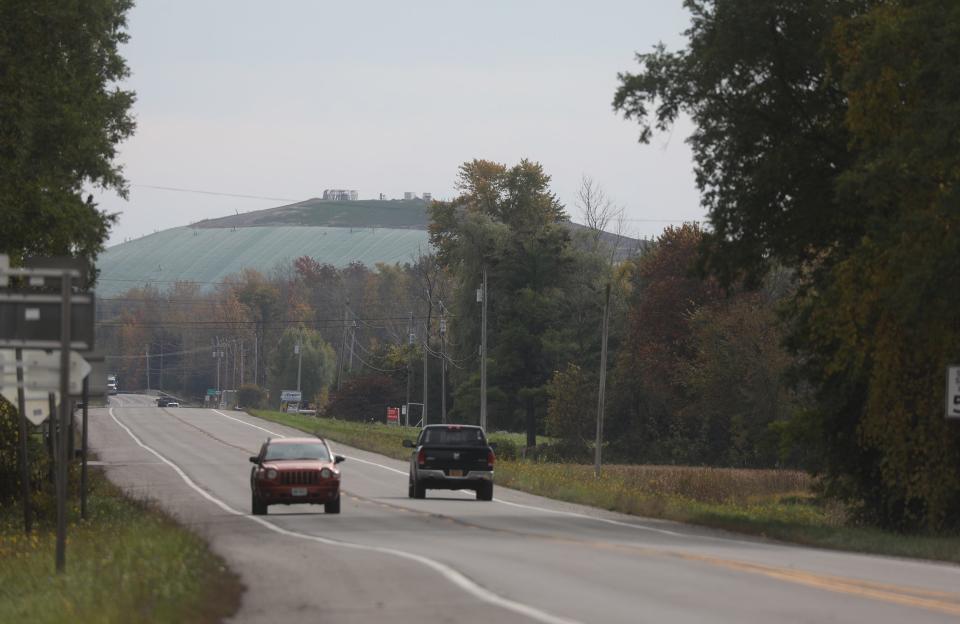 Seneca Meadows Inc. landfill can be seen in NY 414 in Magee.