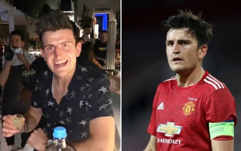 Manchester United captain Harry Maguire 'arrested after clash involving tourists on Greek island Mykonos' - chrishughesofficial Instagram/Reuters