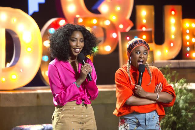 Mindy Tucker/HBO Jessica Williams and Phoebe Robinson on '2 Dope Queens'