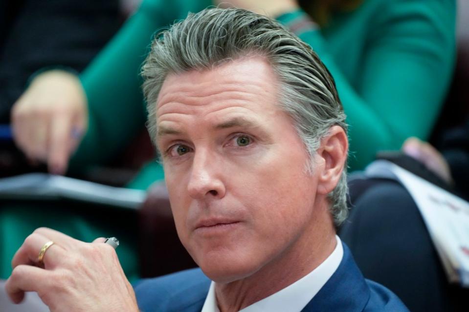 Gov. Gavin Newsom (D-Calif.) defended the couple, saying that their charity was “in compliance” with state law. AP