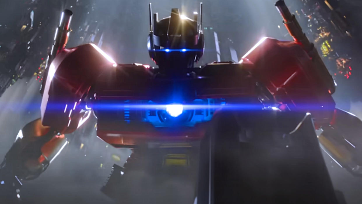  Optimus Prime in Transformers One. 