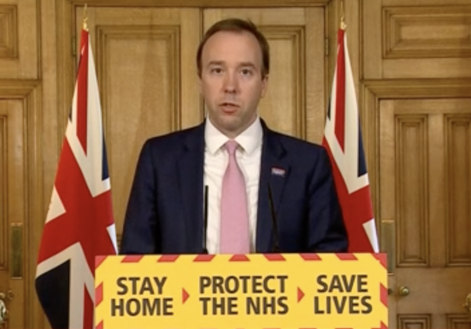 Families of NHS and social care staff who die from coronavirus in the course of 'essential frontline work' will receive a £60,000 payment, health secretary Matt Hancock has announced.