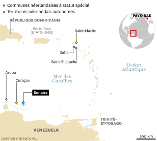 Les territoires caribéens des Pays-Bas.. COURRIER INTERNATIONAL