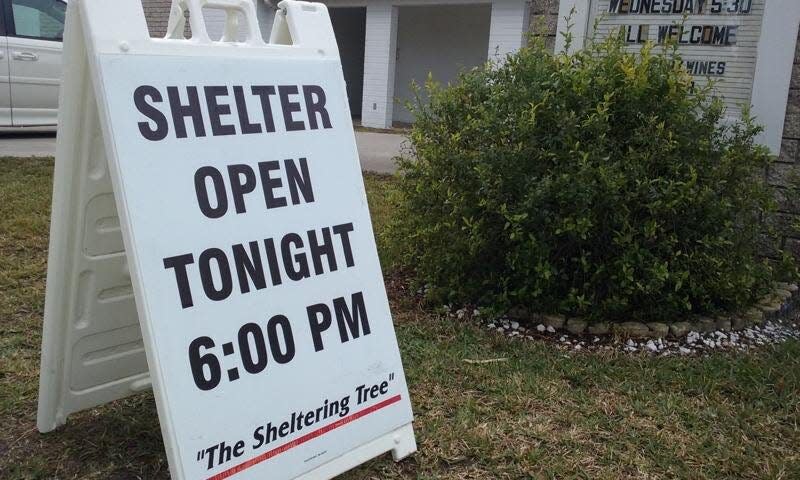 A cold weather shelter will open on Monday night in Flagler County as temperatures are expected to dip into the high 30s.