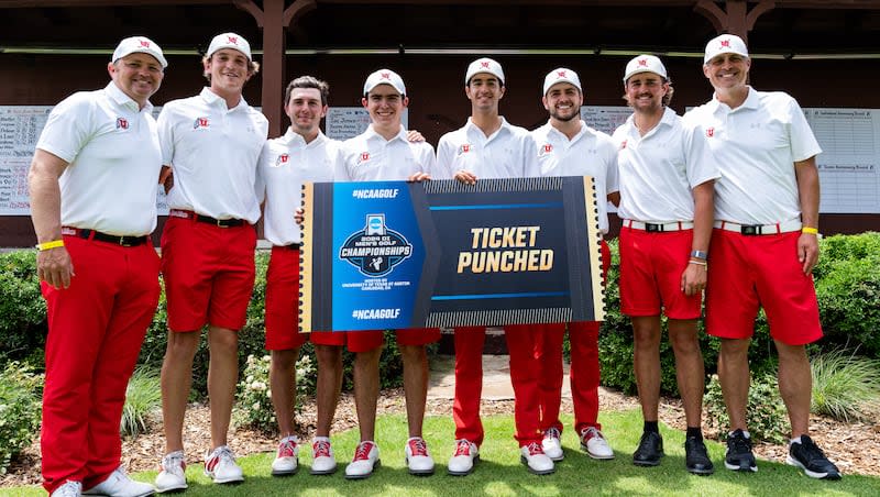 Utah Utes at the NCAA Regionals at the University of Texas Golf Club in Austin, Texas on Wednesday, May 15, 2024.