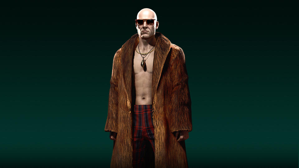 Agent 47 dressed as Conor McGregor