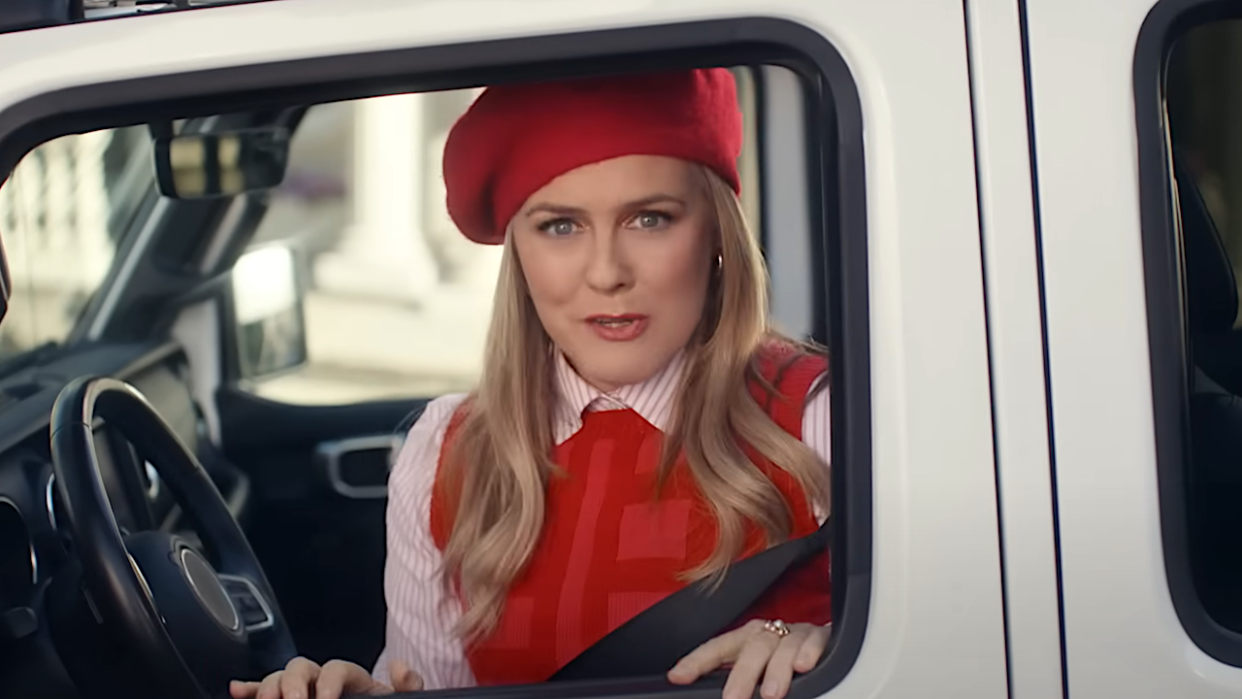  Alicia SIlverstone as Clueless' Cher in Rakuten Super Bowl ad 