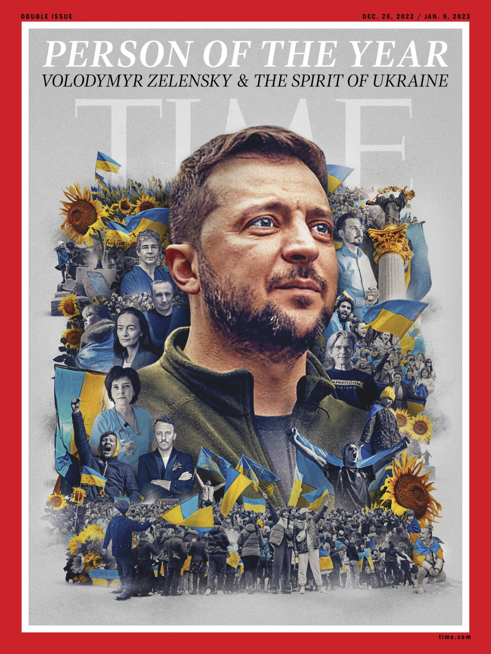 TIME Person of the Year Cover 2022 (Artwork by Neil Jamieson for TIME)