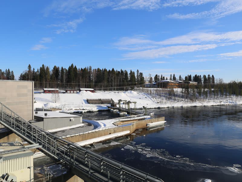 Boden's HIVE facility draws energy from two local hydropower producers including Vattenfall, one of Sweden's largest state-owned power companies. (Sandali Handagama)