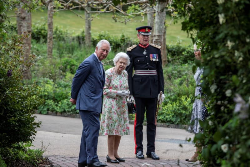 Reception at The Eden Project on the sidelines of the G7 summit in Cornwall