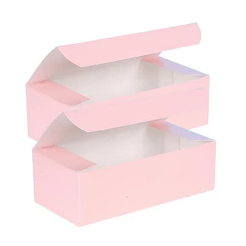 14) Pink Bakery Boxes