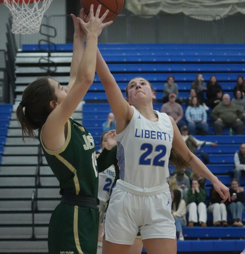 Gigi Bower averages a team-high 16.1 points for OCC-Central champion Olentangy Liberty.